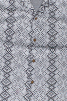 Pixel Diamonds Button Up Shirt