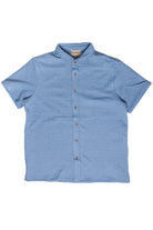 Textured Heavyweight Button Up Shirt