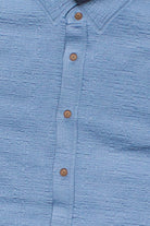 Textured Heavyweight Button Up Shirt
