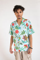 Paisley Floral Tapestry Button Up Shirt