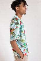 Paisley Floral Tapestry Button Up Shirt