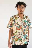 Paisley Floral Tapestry Button Up Shirt