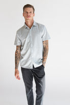Heavyweight Knit Button Up Shirt