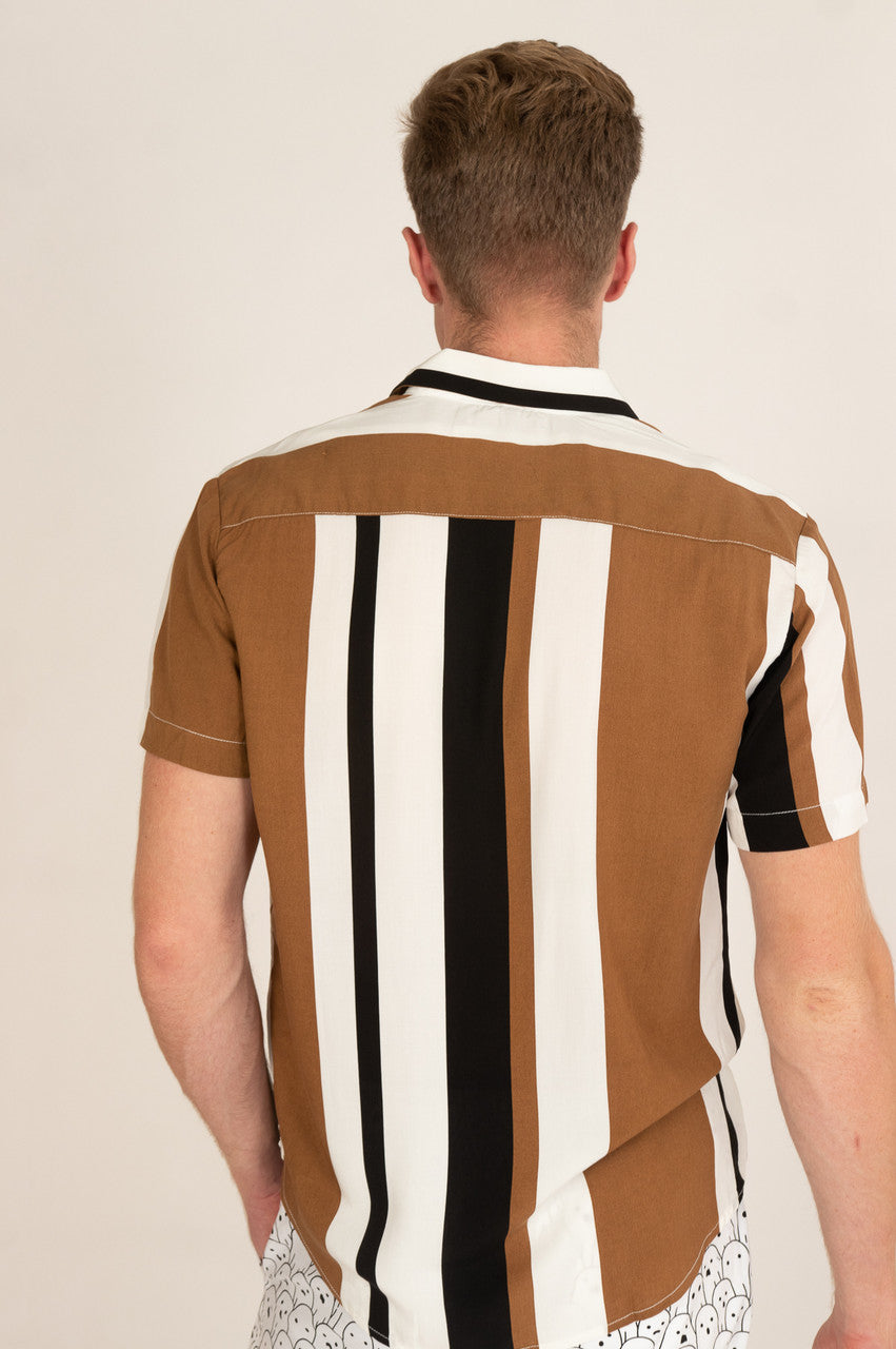 Tiger's Eye Button Up Shirt