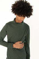 Pine Needle Turtleneck