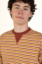 Burnt Henna Textured 90's Shirt