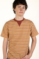 Burnt Henna Textured 90's Shirt