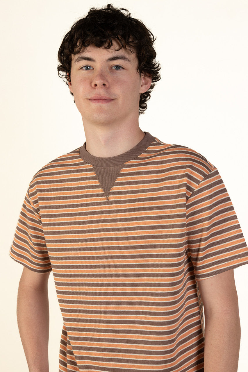 Coffee Textured 90's Shirt