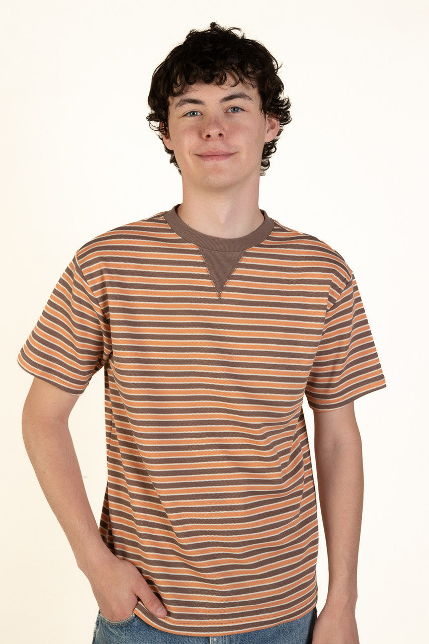 Coffee Textured 90's Shirt