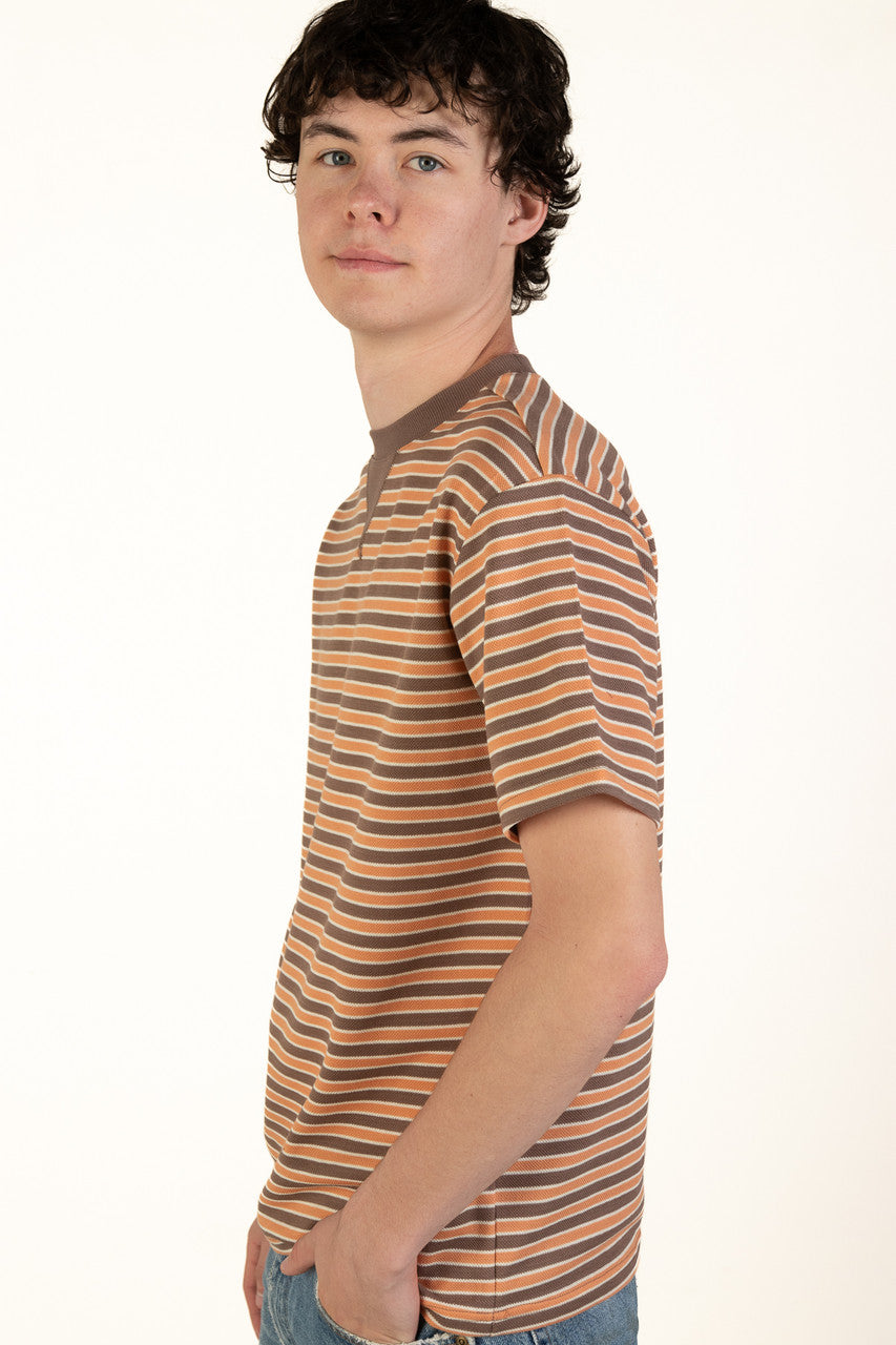 Coffee Textured 90's Shirt