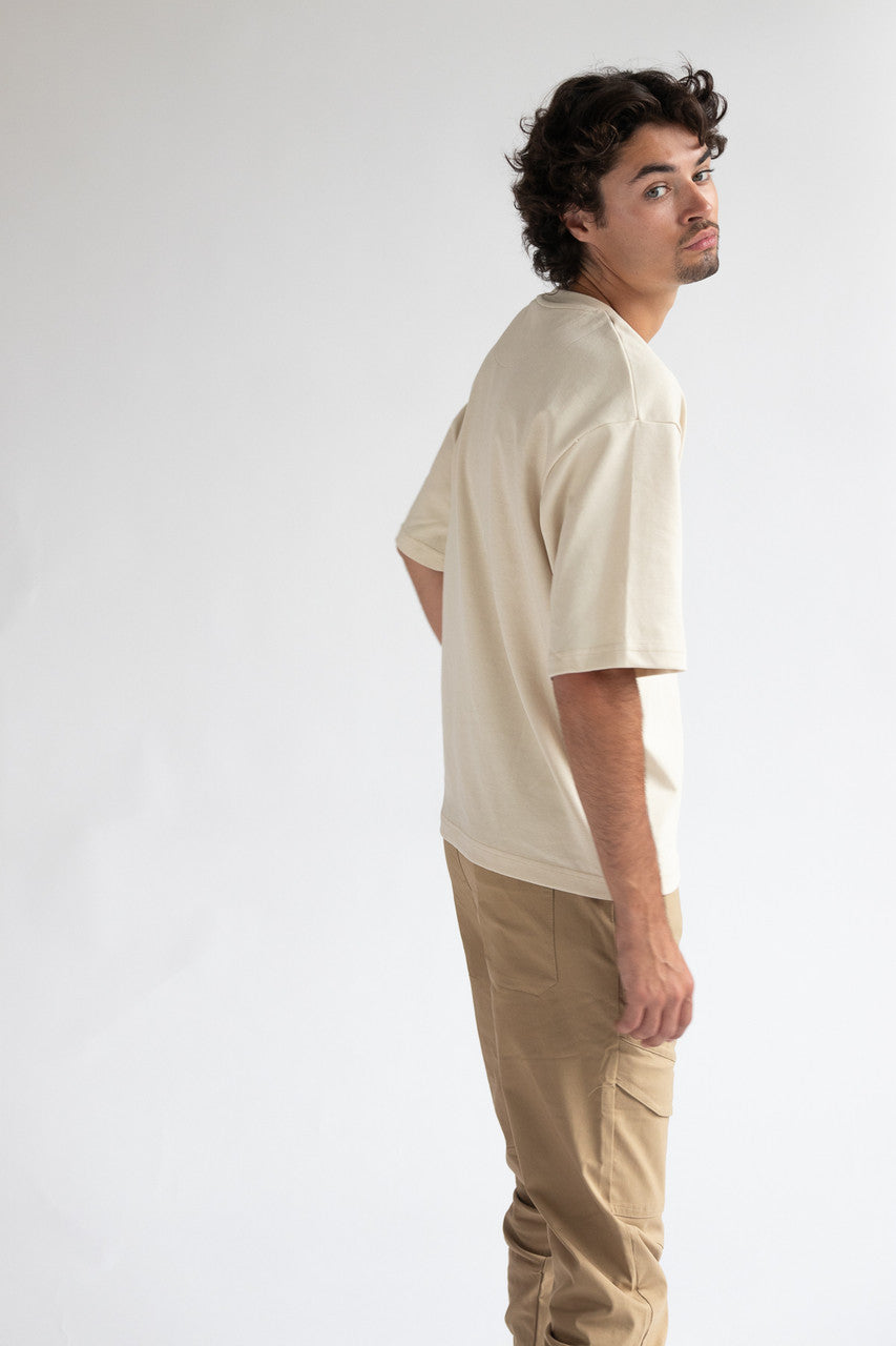 Oversize Cream T-Shirt