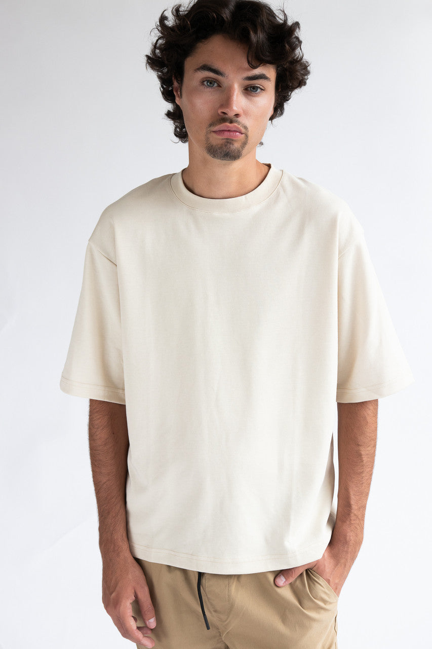 Oversize Cream T-Shirt – Ragstock - Main Image