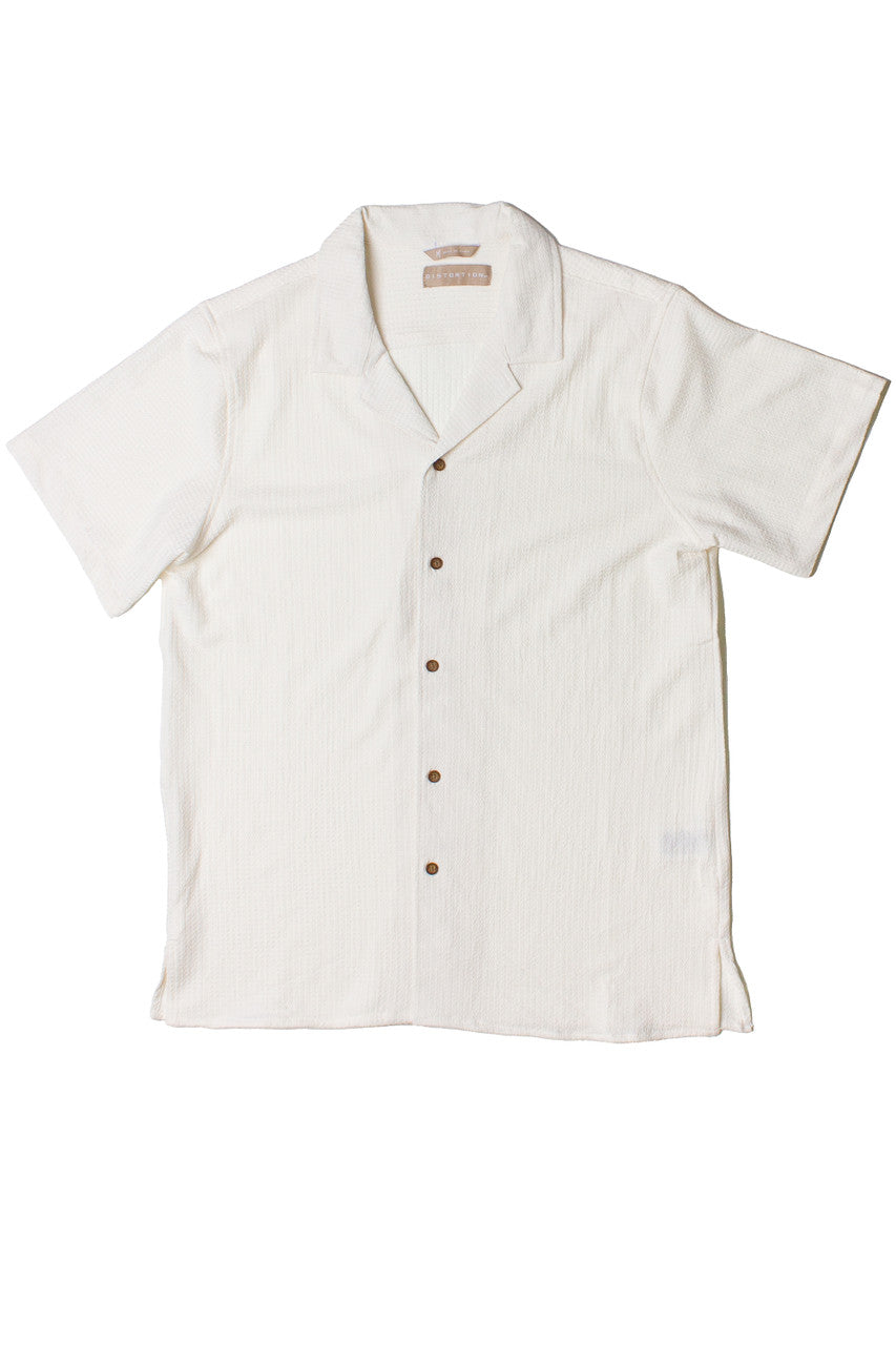 Lightweight Textured Button Up Shirt