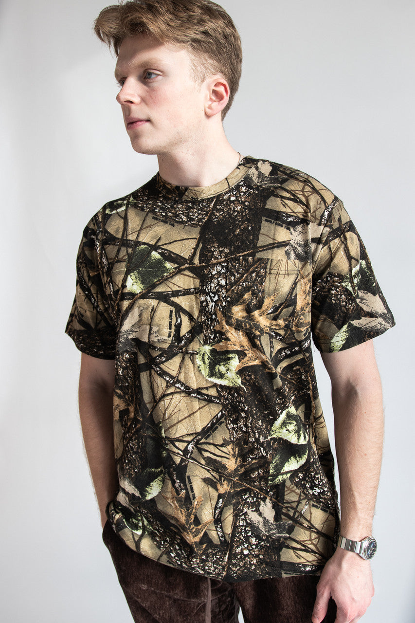 Oak Tree Camo Pocket Tee