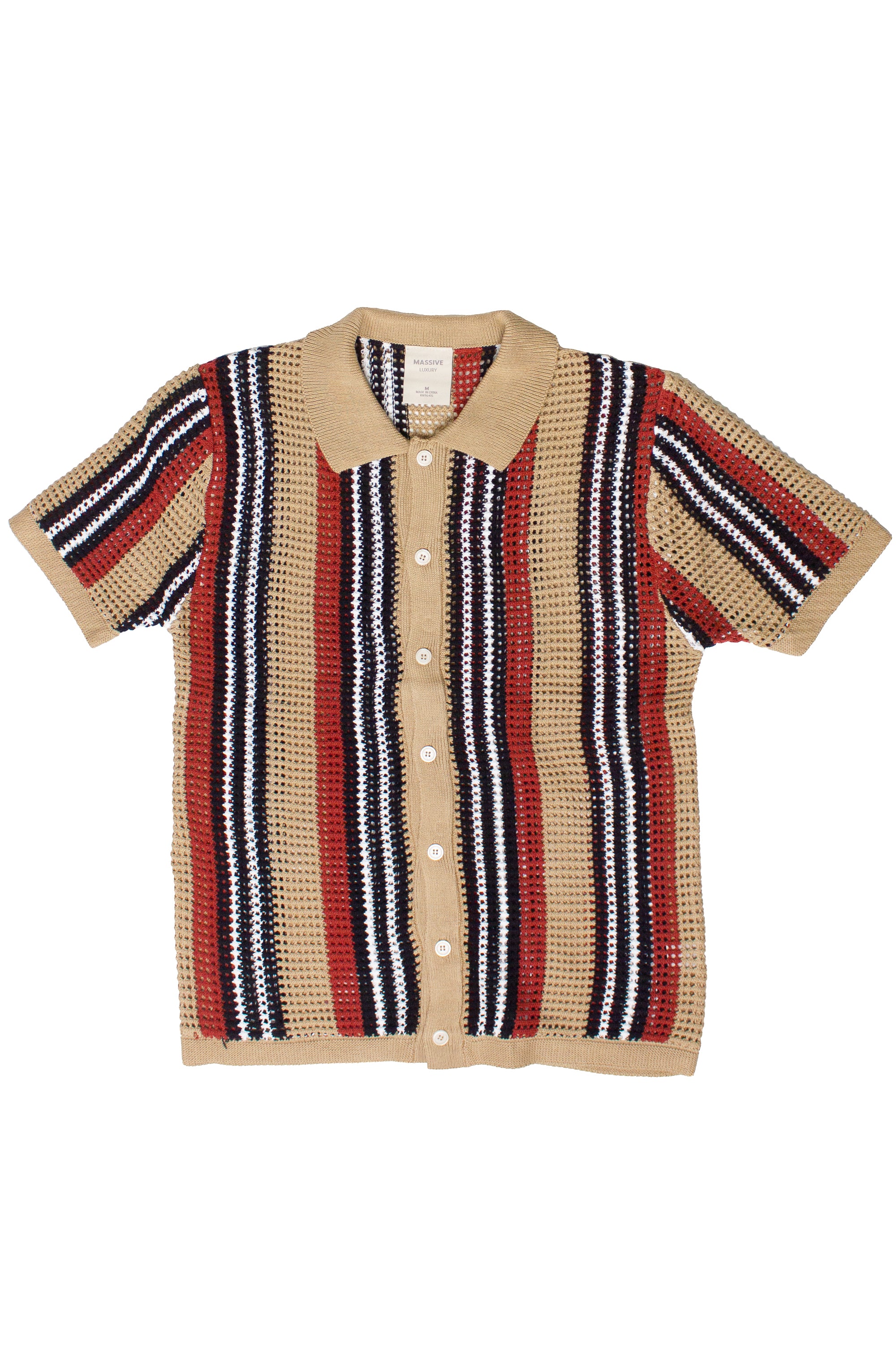 Men's Knit Button Up Shirts