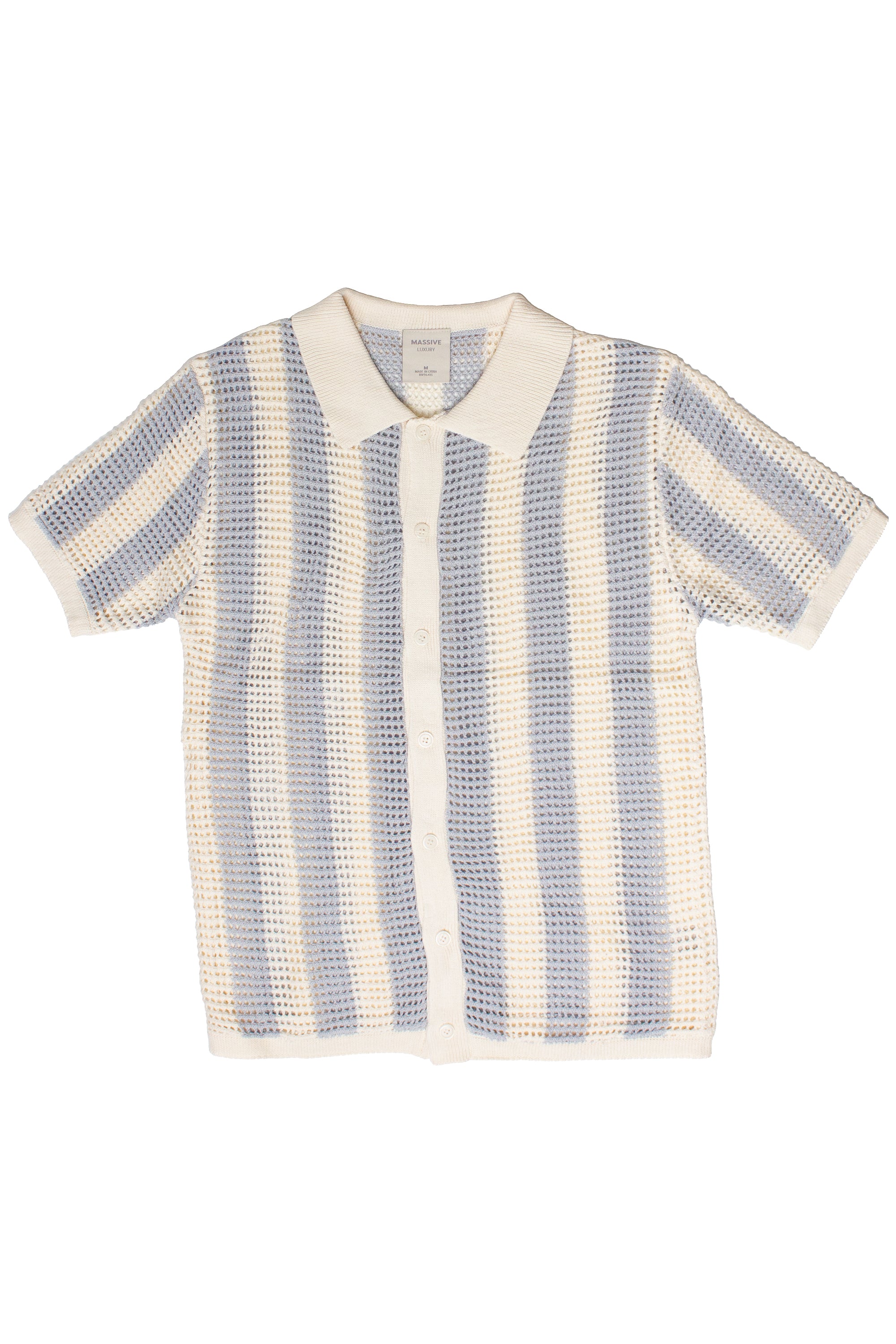 Men's Knit Button Up Shirts