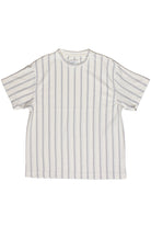Thin Stripe Crochet Tee