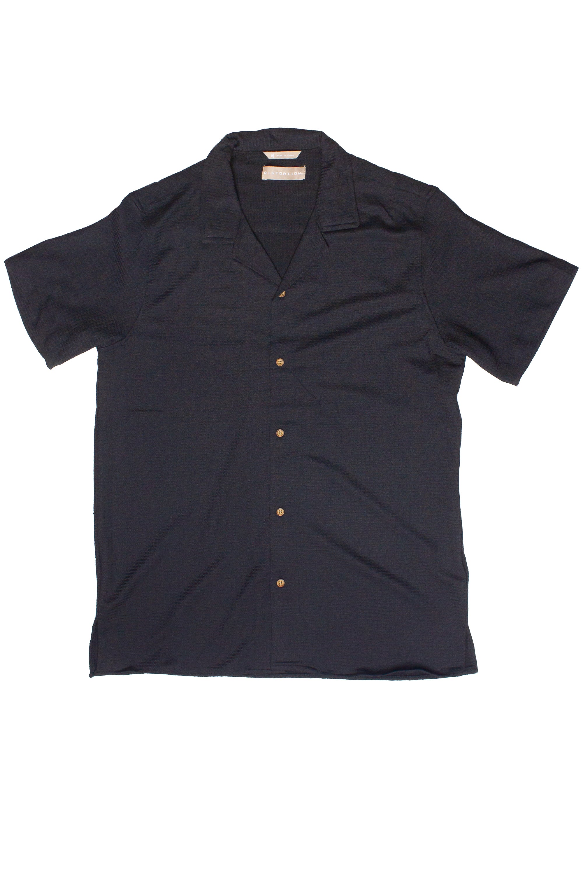 Lightweight Textured Button Up Shirt