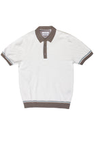 Basket Weave Knit Polo