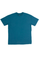 Dark Teal Notch Neck Tee
