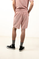Blush Washed Corduroy Shorts