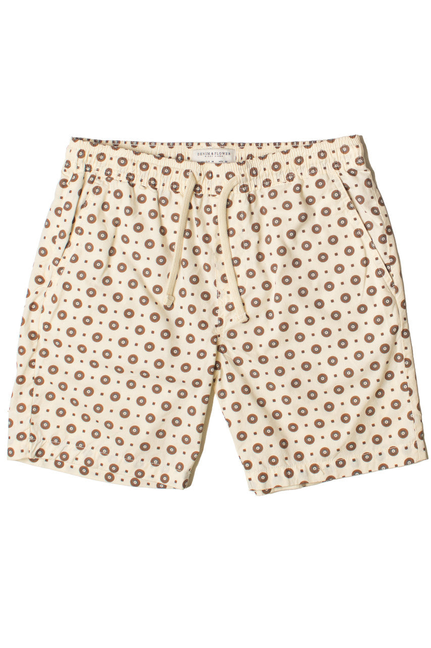 Sunflower Patterned Shorts