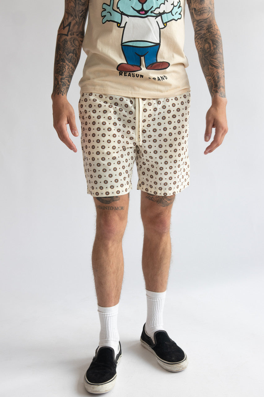 Sunflower Patterned Shorts
