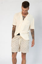 Sunflower Patterned Shorts