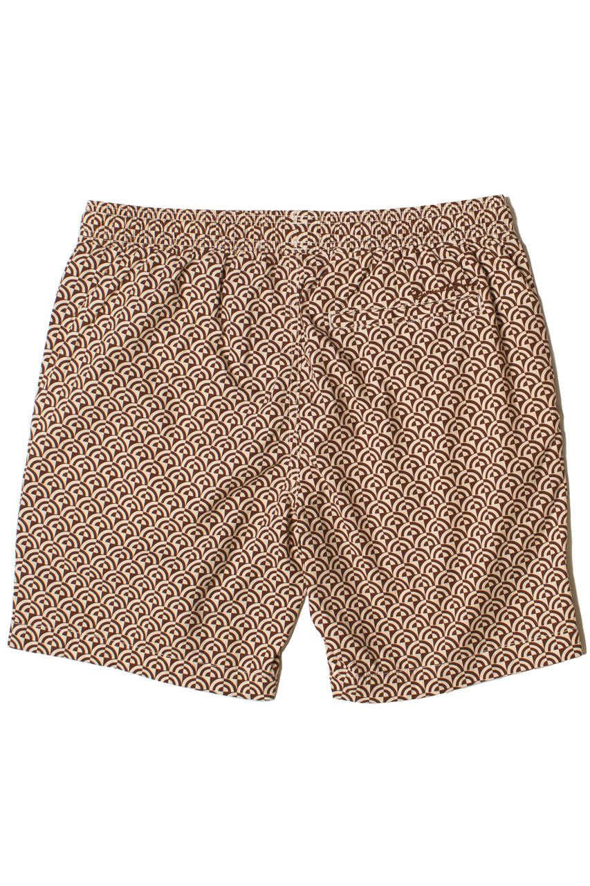 Arch Tile Patterned Shorts