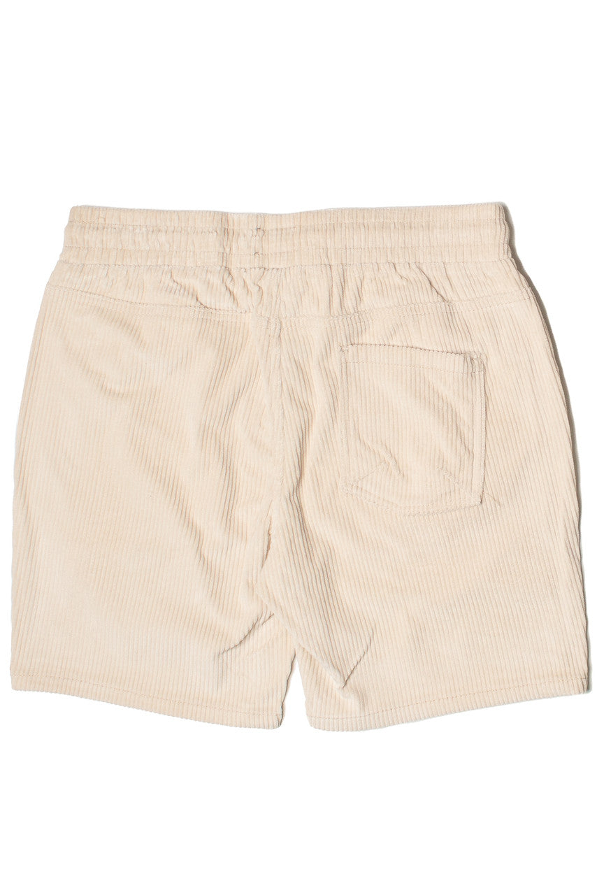 Drawstring Corduroy Shorts