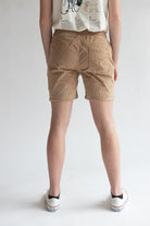 Drawstring Corduroy Shorts