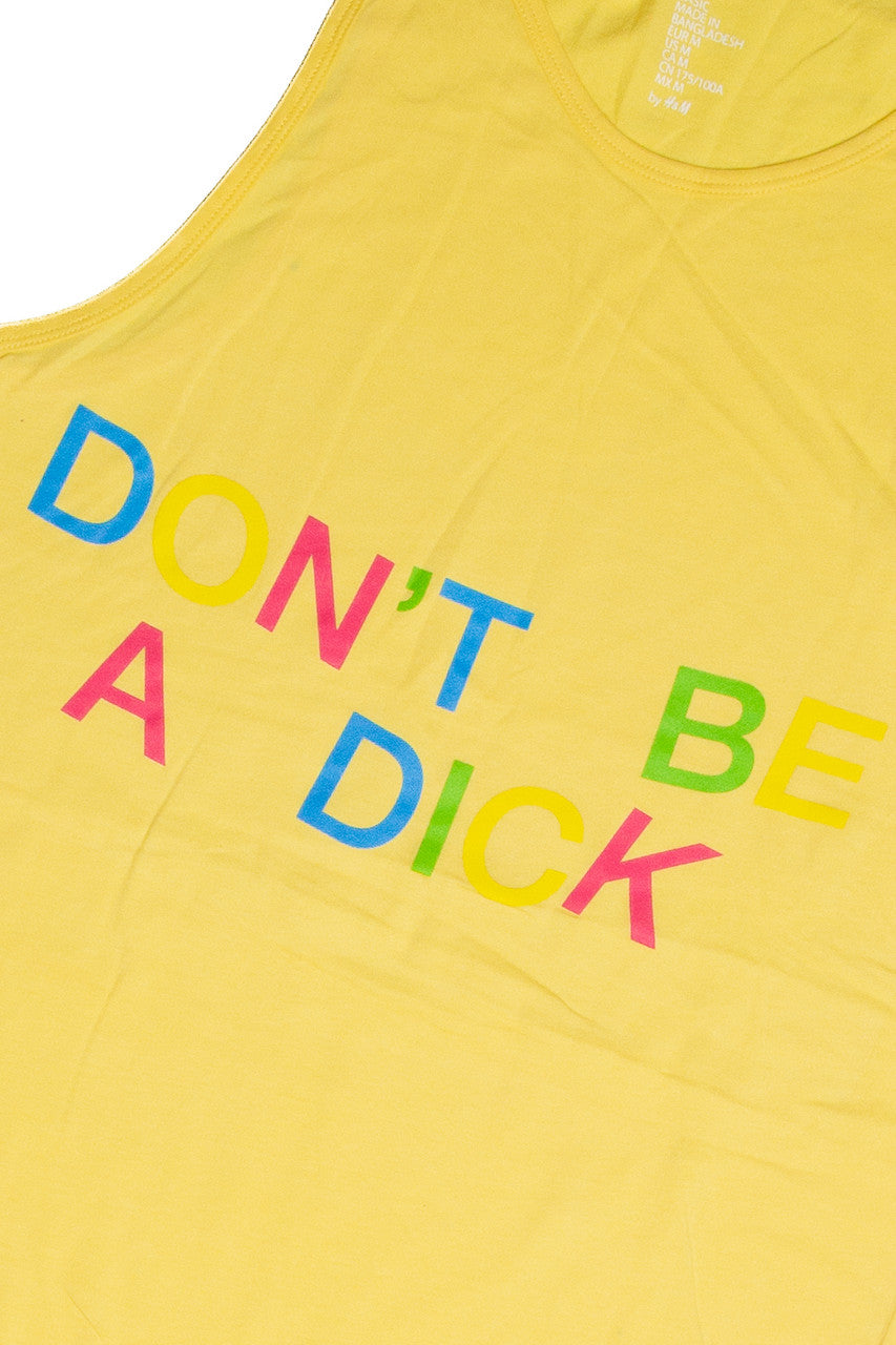Don't Be A Dick Tank