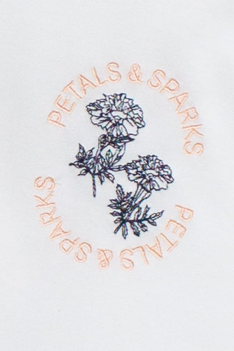 Petals & Sparks Embroidered Patch Graphic