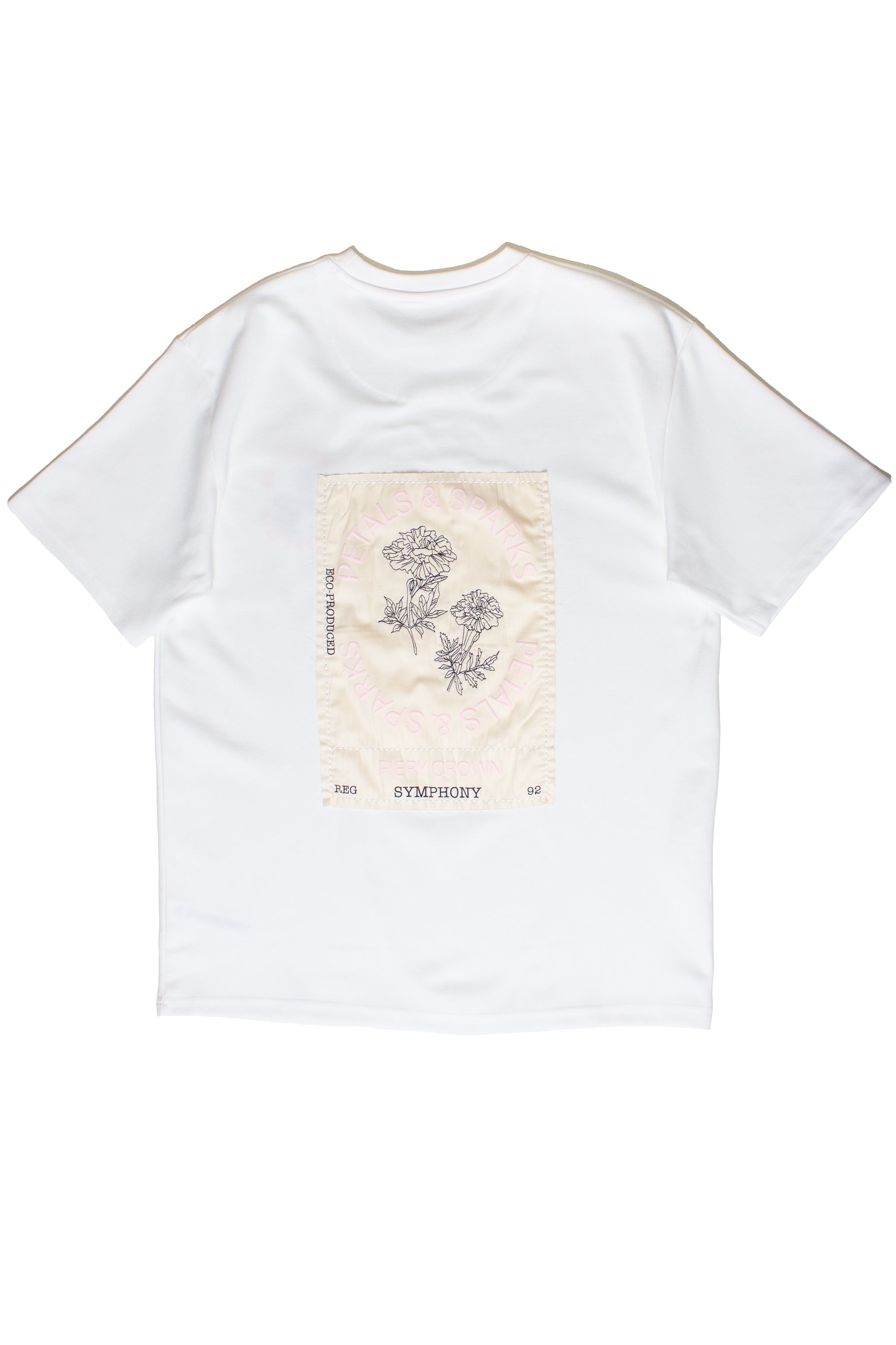 Petals & Sparks Embroidered Patch Graphic