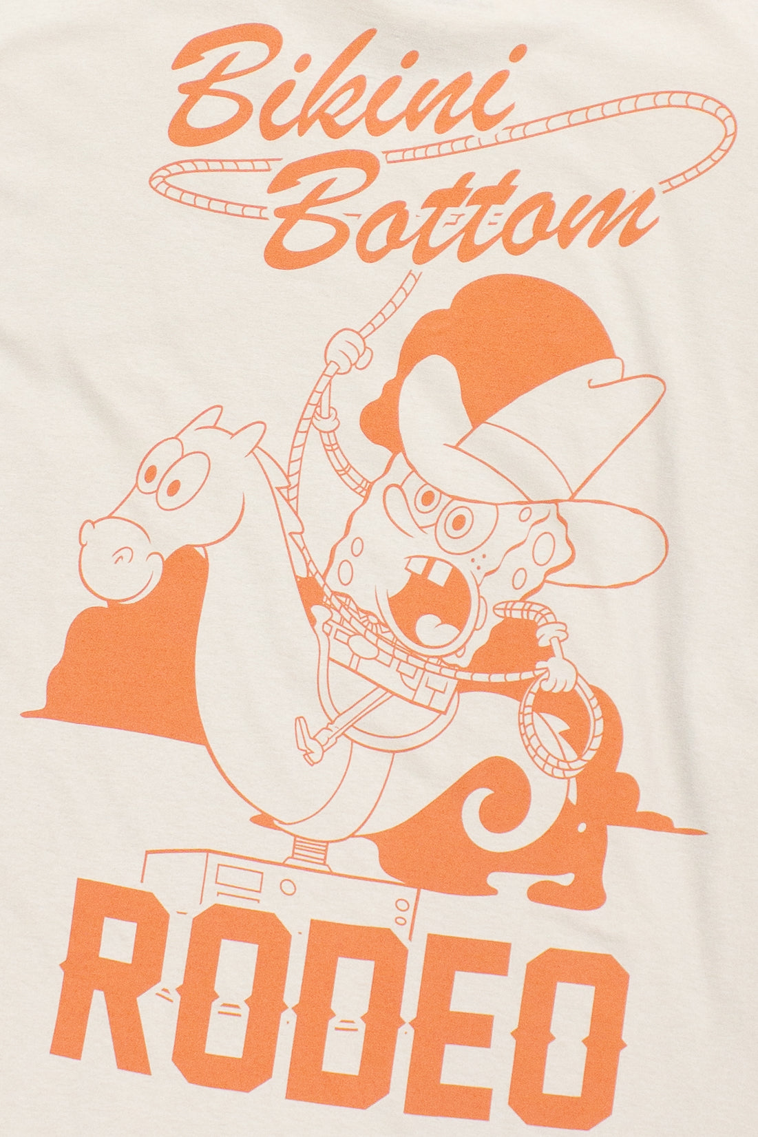 SpongeBob SquarePants Bikini Bottom Rodeo Graphic T-Shirt