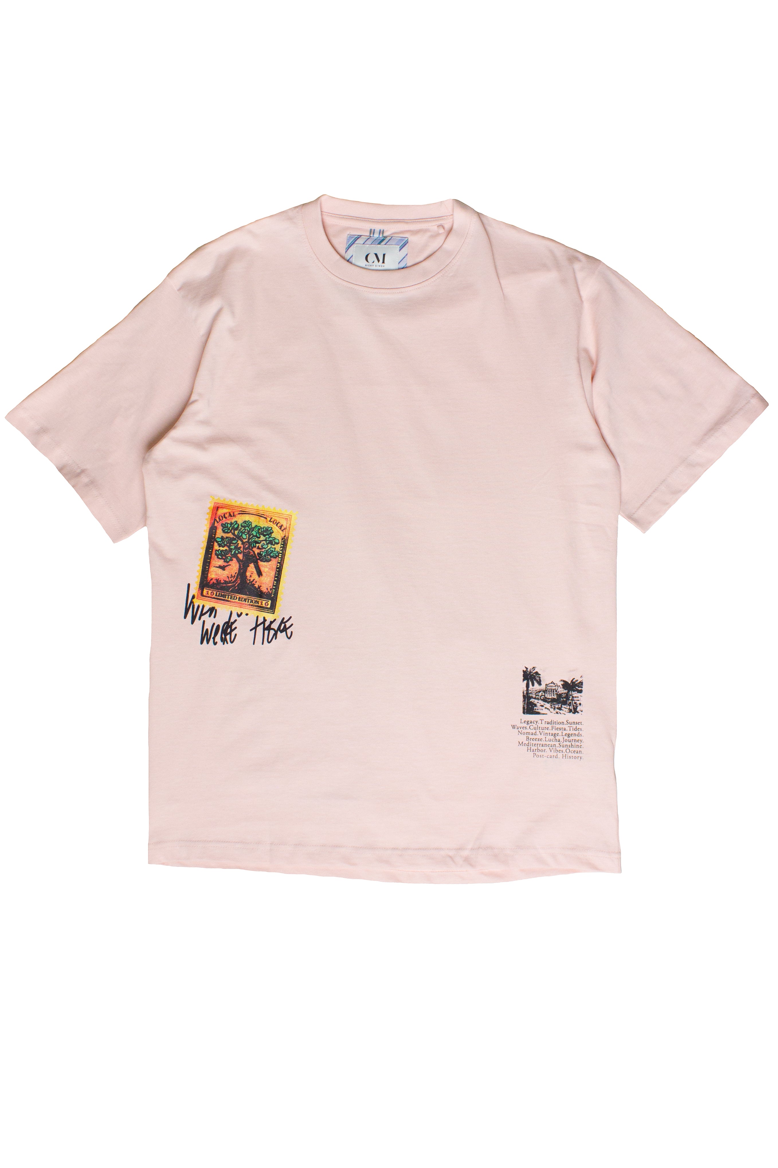 Postcard Collage T-Shirt