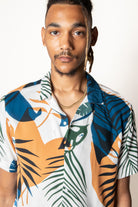 Palm Silhouette Button Up Shirt