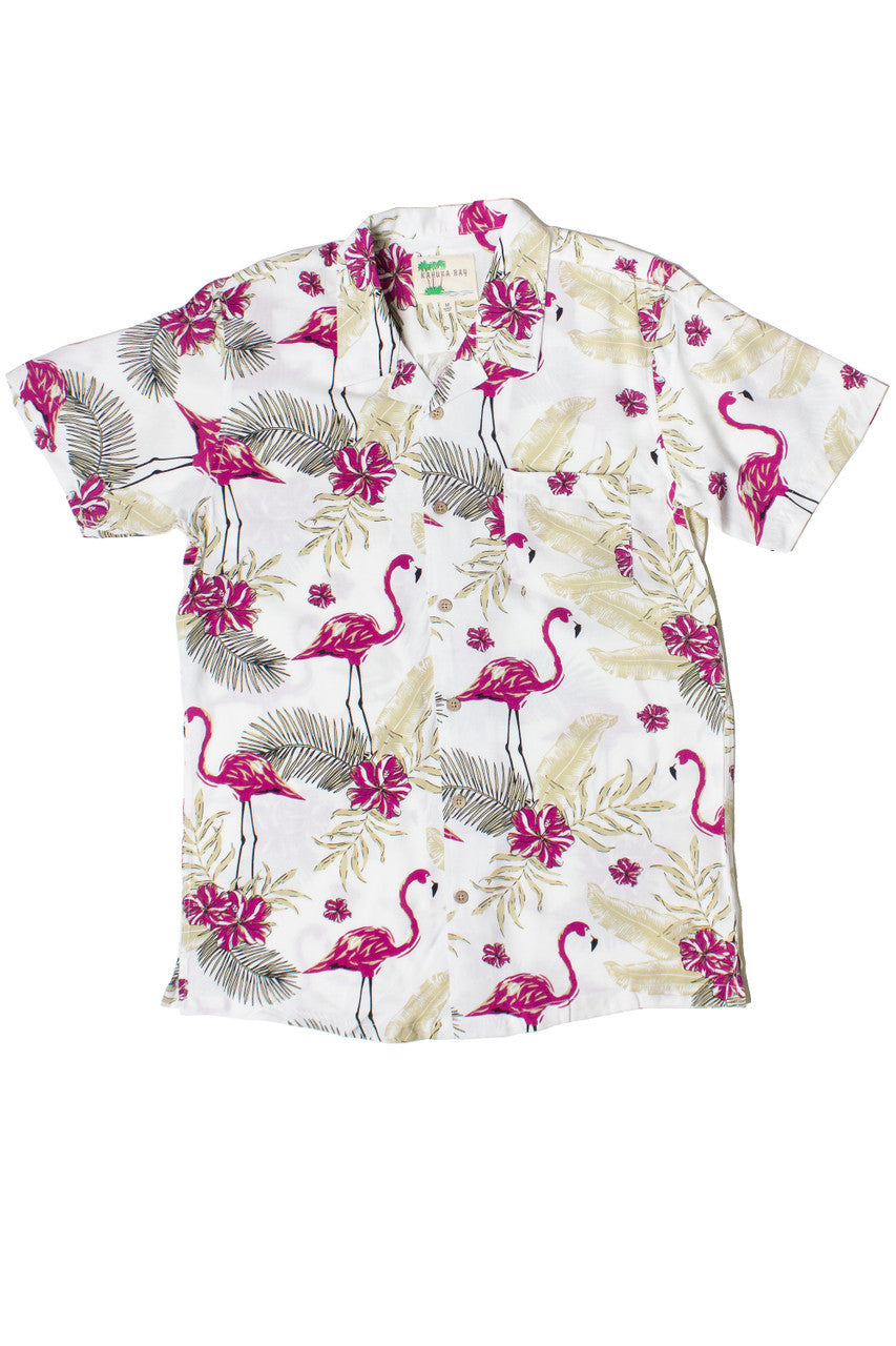 Tropical Flamingo Hawaiian Shirt