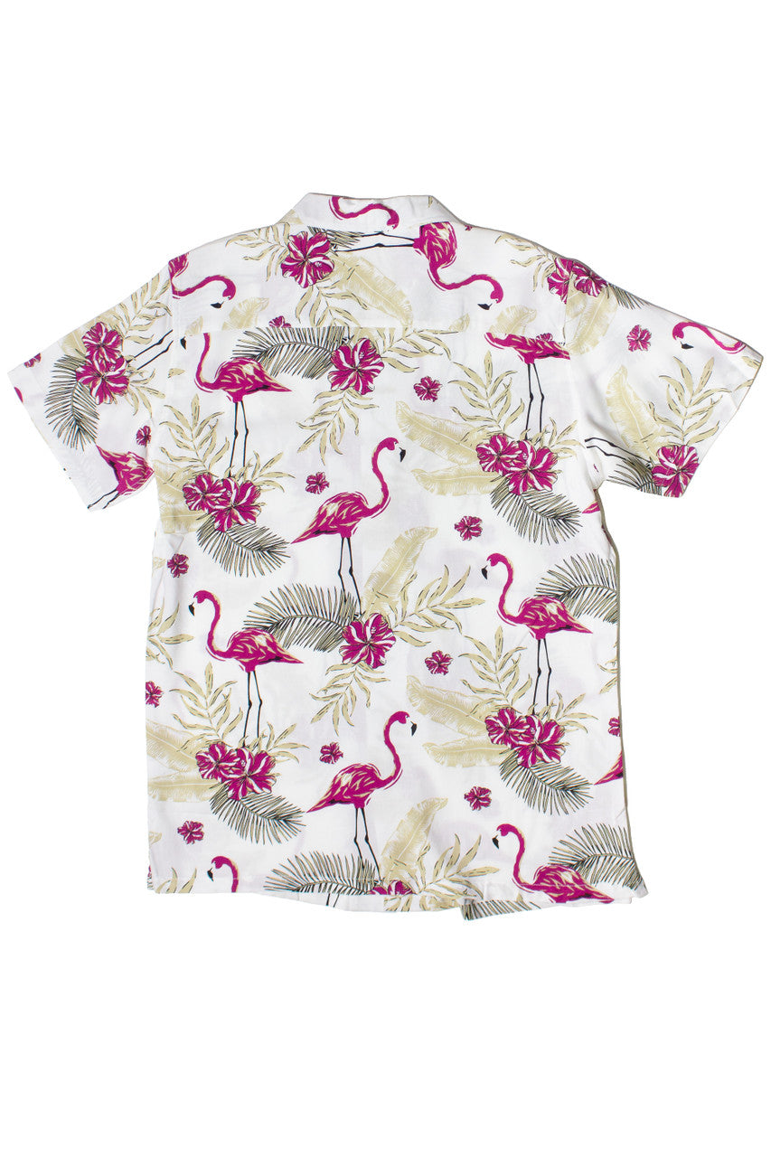 Tropical Flamingo Hawaiian Shirt