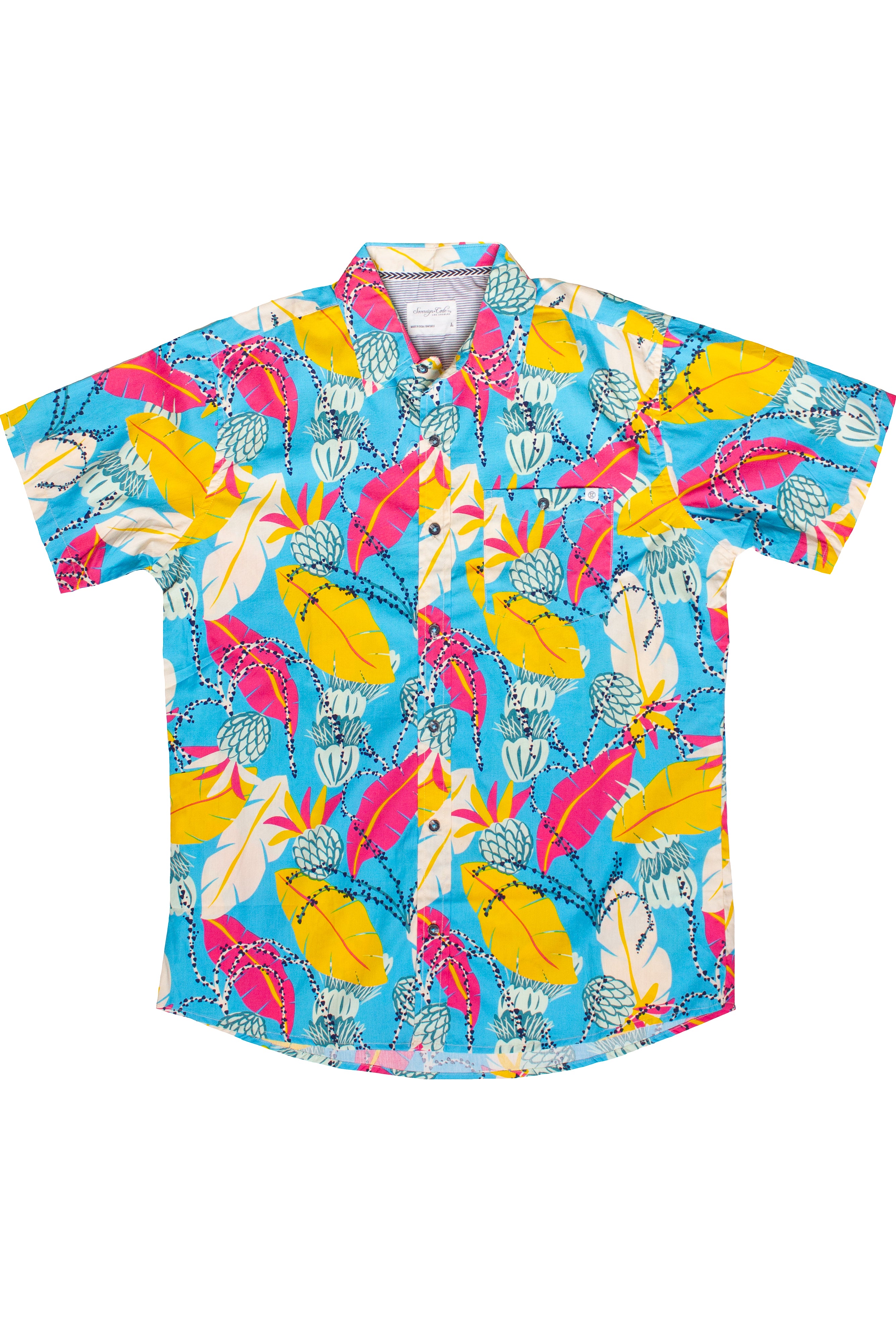 Vibrant Tropics Hawaiian Shirt