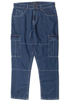 Contrast Stitch Cargo Jeans