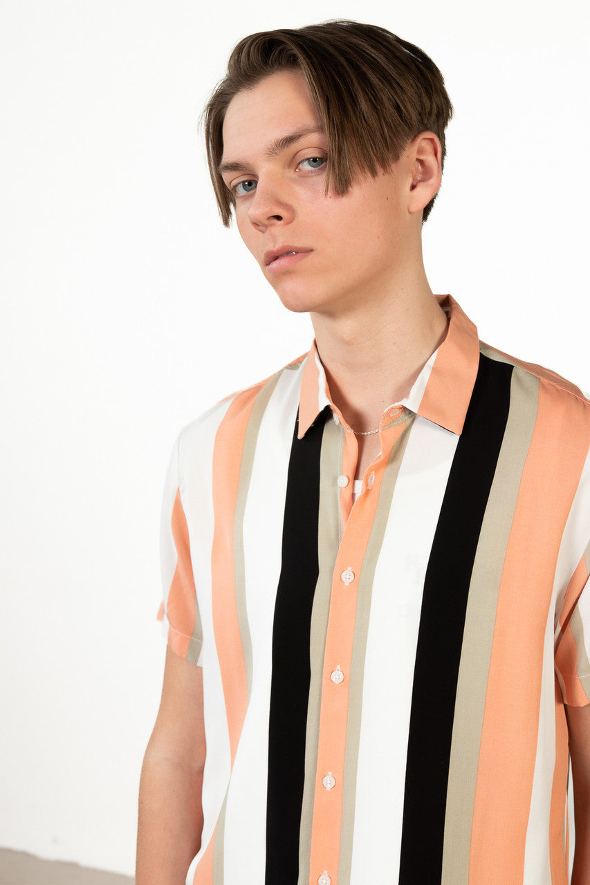 Ice Cream Shop Button Up Shirt