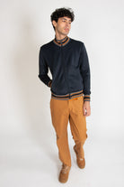 Navy Track Jacket