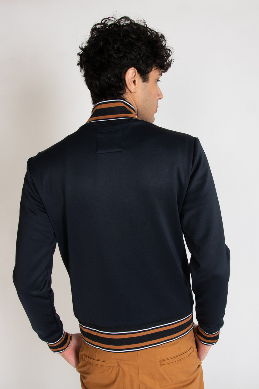 Navy Track Jacket