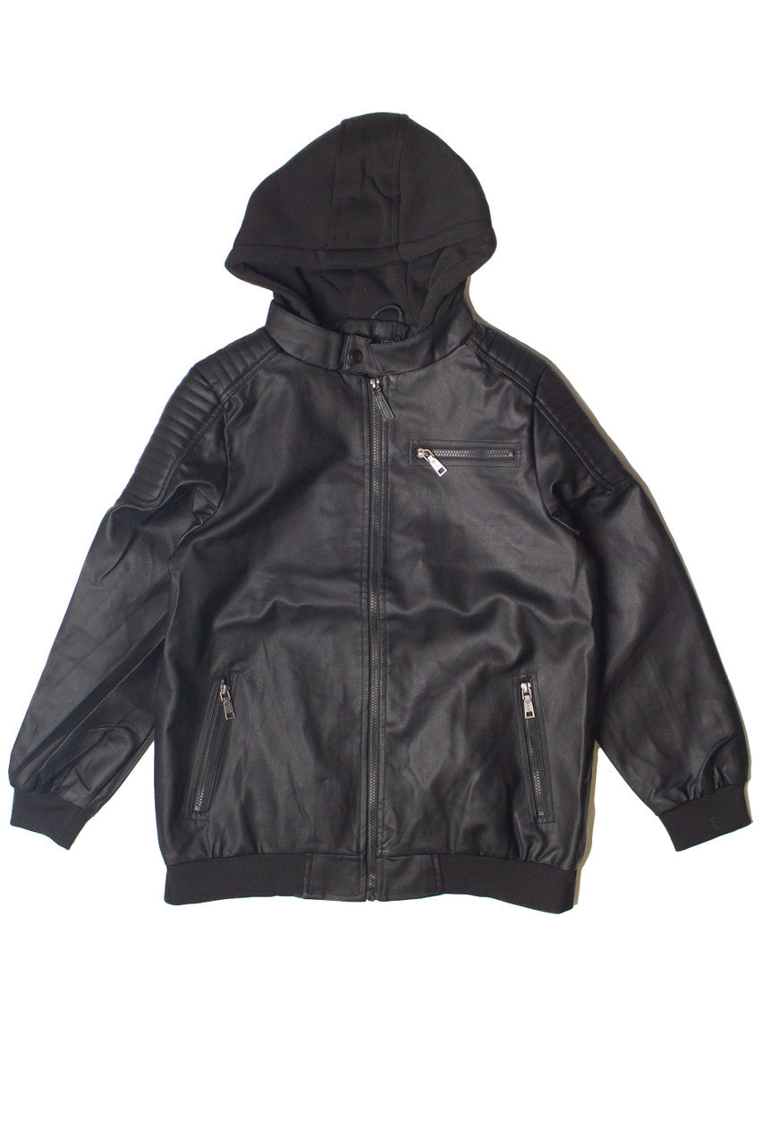 Hooded Moto Jacket