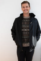 Hooded Moto Jacket