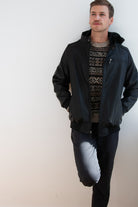 Hooded Moto Jacket