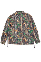 Textured Woodland Camo Jacket