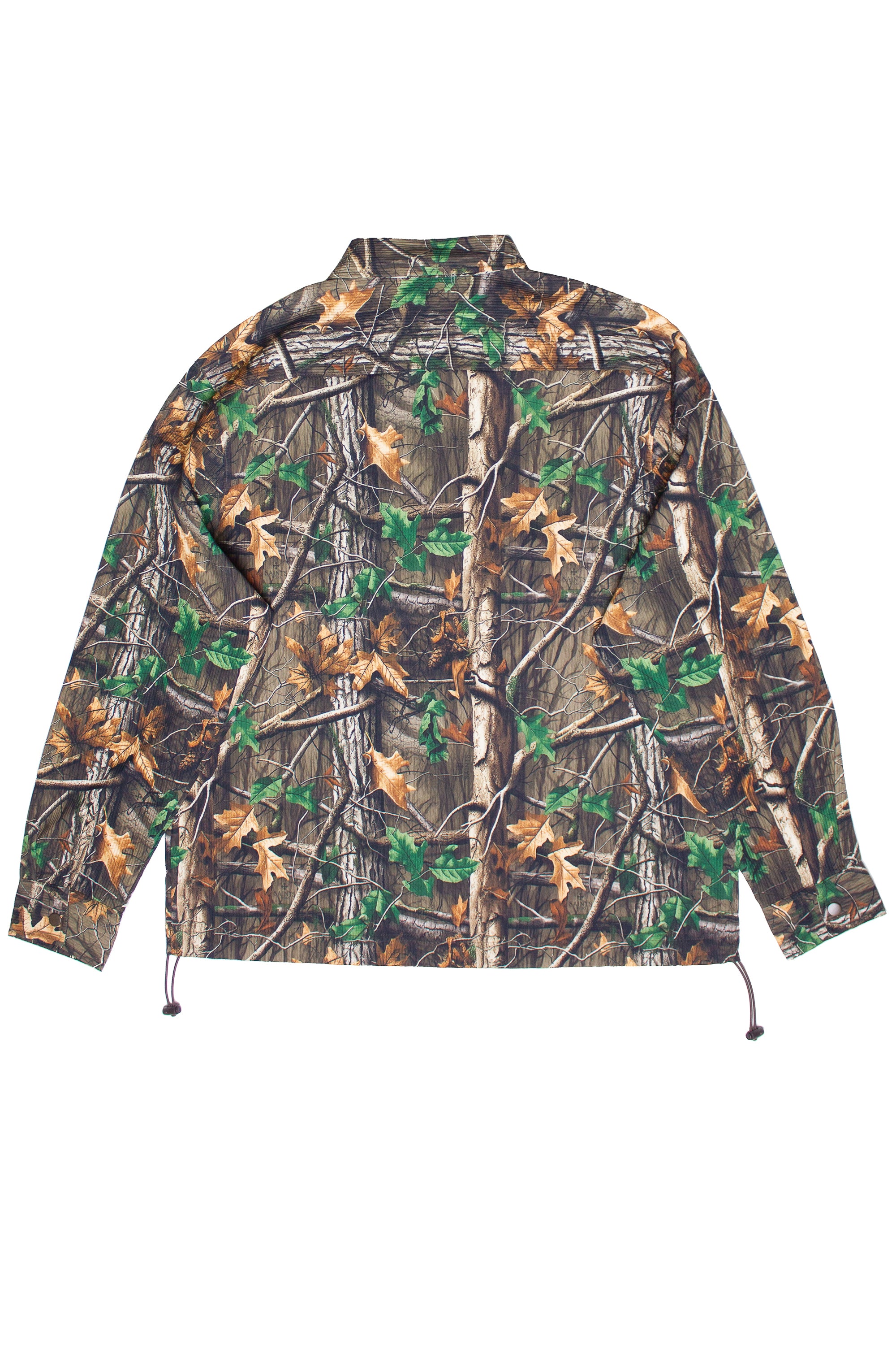 Textured Woodland Camo Jacket