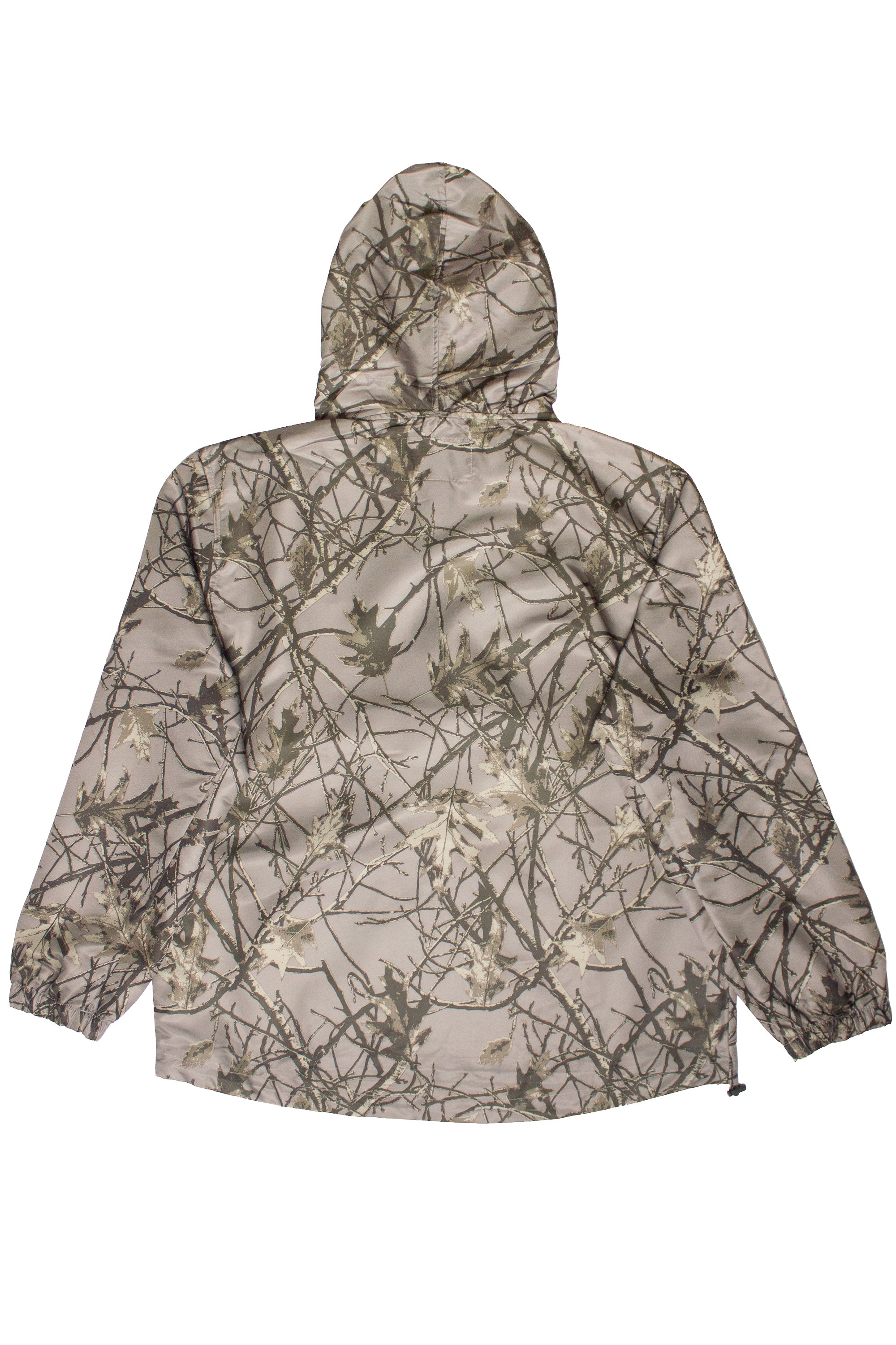 Woodland Camo Pullover Windbreaker
